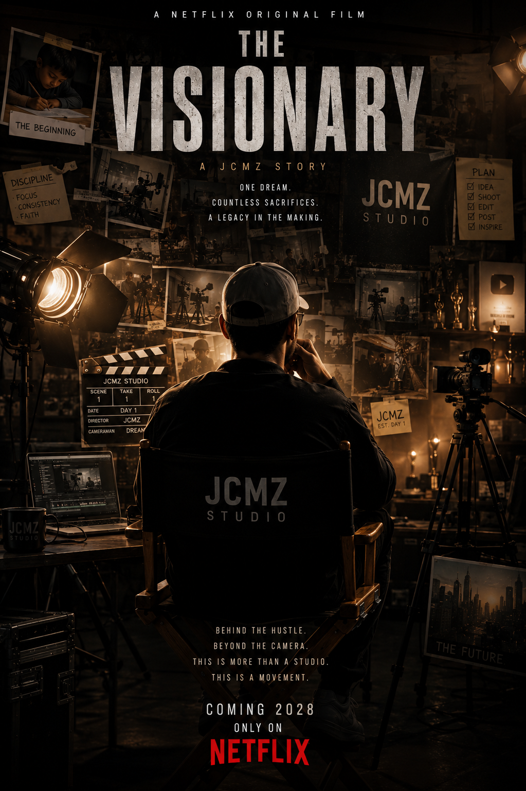 The Visionary future project poster